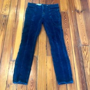 Pilcro and Letterpress pants light corduroy